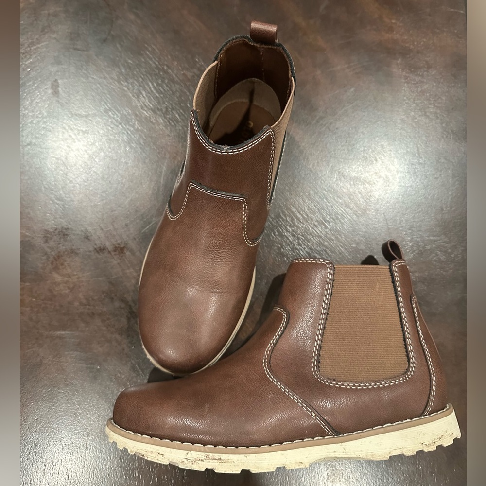 Boys Brown Ankle Boots